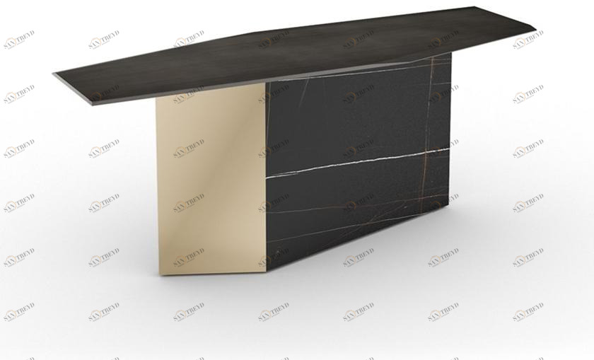 Reflex Консоль из дерева и стекла Cubitum sun-id-1484466