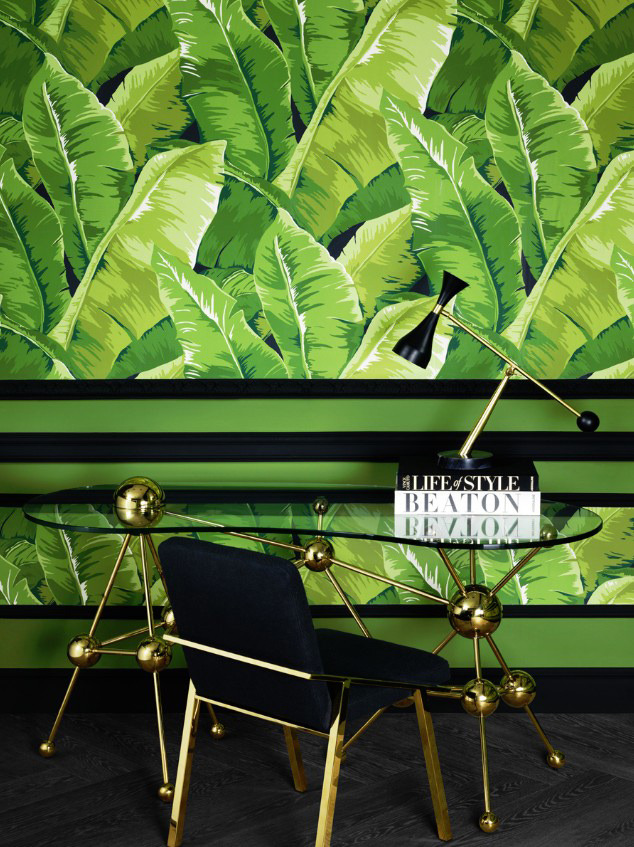 Стул черный с металлическими ножками, золото Reynolds от Eichholtz EICHHOLTZ  247287 Черный  - Вид №5