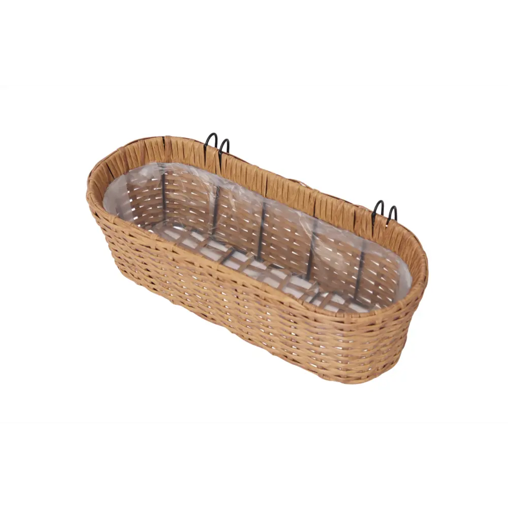 Кашпо для цветов 14x22x50 см v15 л пластик натуральный Santreyd Балконный STLM-2160917 - Вид №1