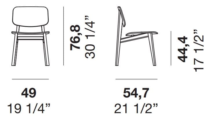 Мягкий стул из ткани Alf DaFrè SHIFT ARCH-00117453 - Вид №7