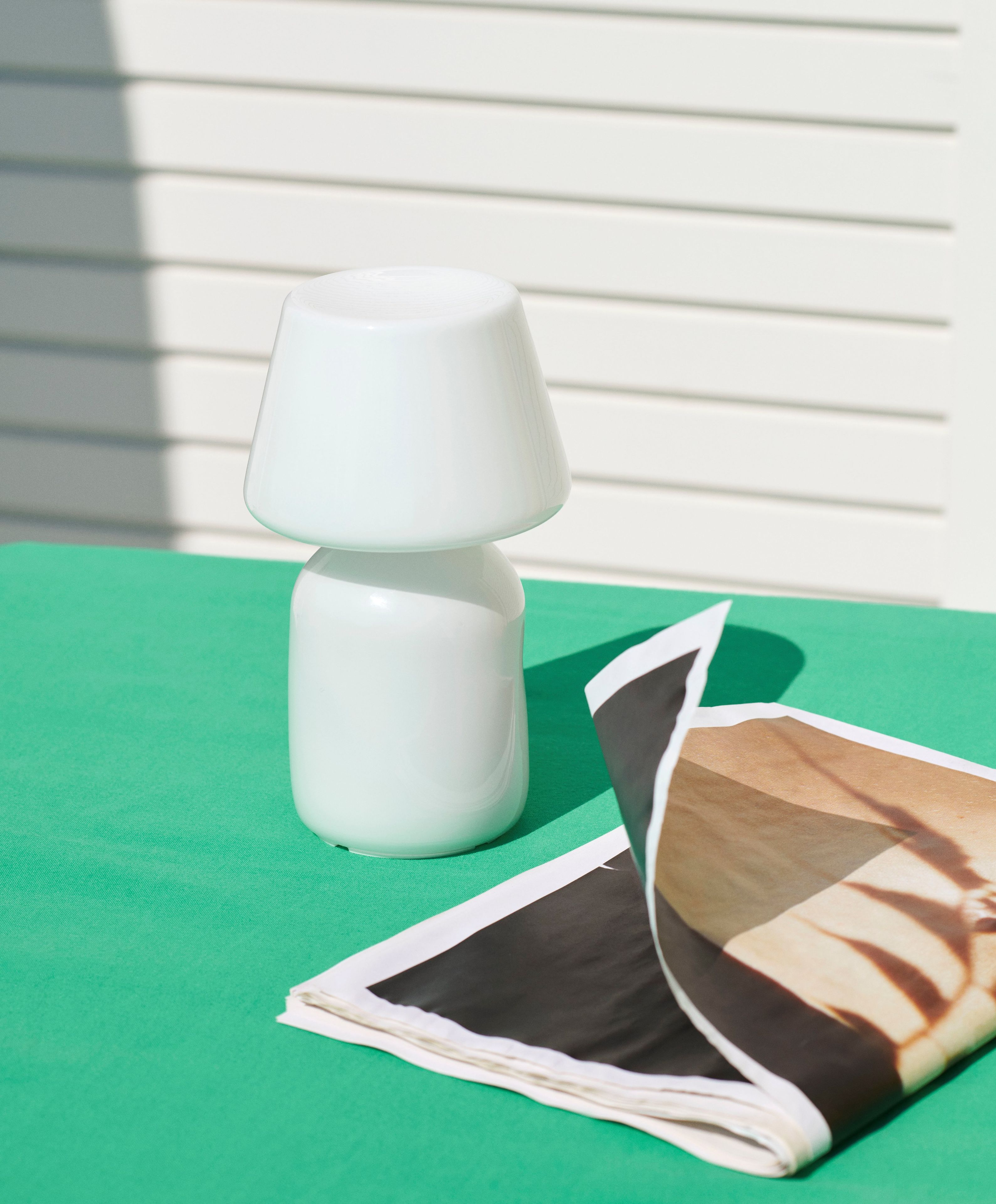 Выдувное стекло батареи светодиодные настольные лампы In Stock Hay ARCH-00105195 - Вид №5