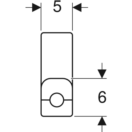 612.251.22.7 Подводка к радиатору Geberit Mepla 90° с изолирующим корпусом и резьбовым соединением с цанговым кольцом под евроконус Geberit  - Вид №3