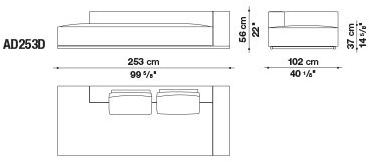 Диван-кресло из ткани Andy '13 Santreyd sun-id-1480652 - Вид №10