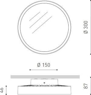 Arkoslight Алюминиевый светодиодный потолочный светильник Sky sun-id-1346200 - Вид №20