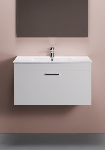 1580022 Go Шкаф Для Умывальника 800 White High Blank Hafa  Белый