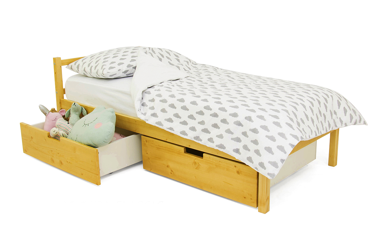 Детская кровать Svogen classic дерево БЕЛЬМАРКО  326795 Желтый Santreyd  - Вид №3
