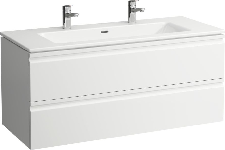 H8619674751041 Тумба с раковиной, 2 ящика и компактный сифон 861967 LAUFEN PRO - Вид №1