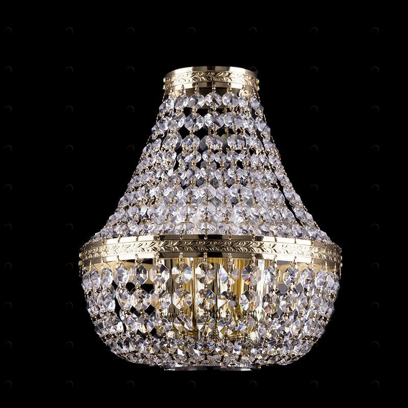 Бра Bohemia Ivele 2150/3/G BOHEMIA IVELE  079365 Золото;прозрачный 