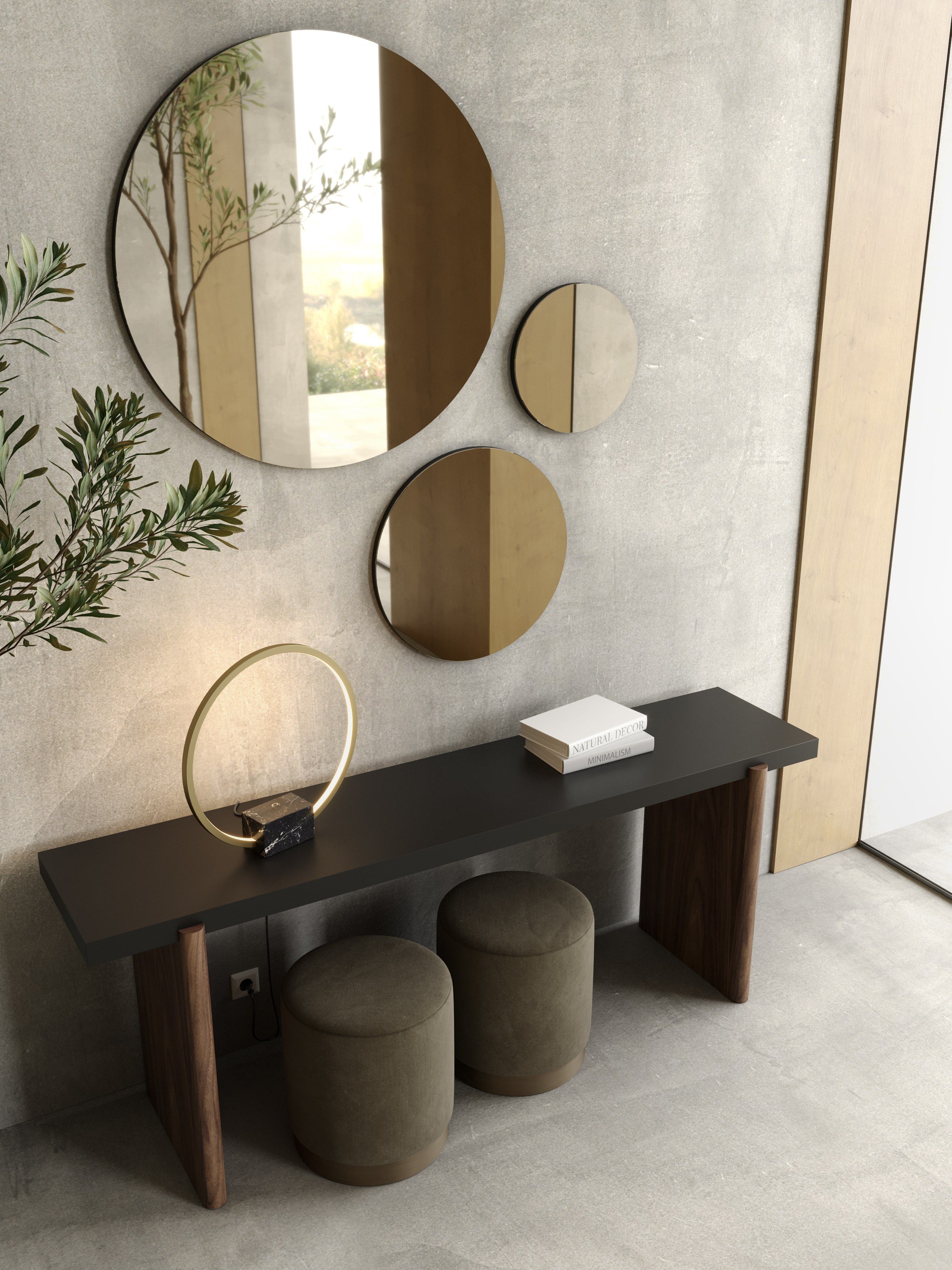 Настенное круглое зеркало Stylish Club Circle ARCH-00028648 - Вид №2