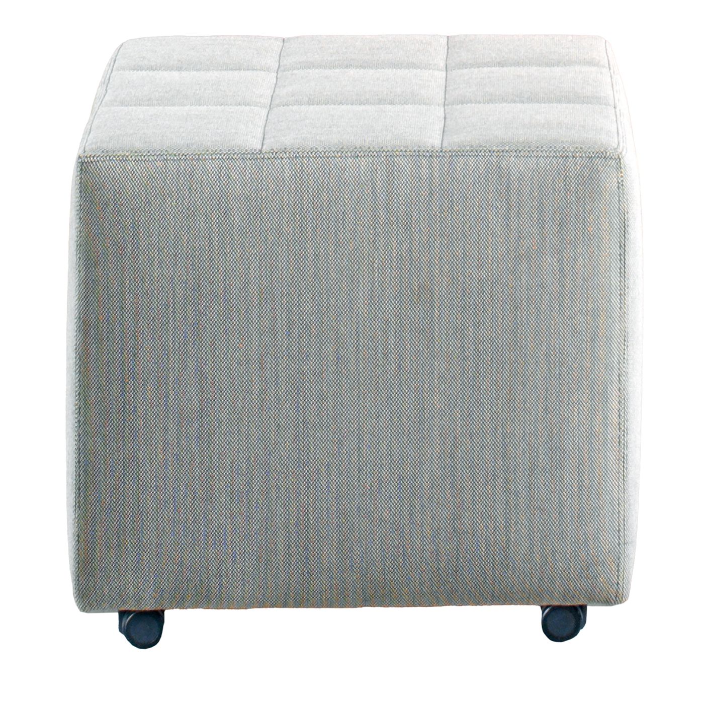 Квадратный тканевый пуф с колесами SITIA Sigmund ARCH-00063827