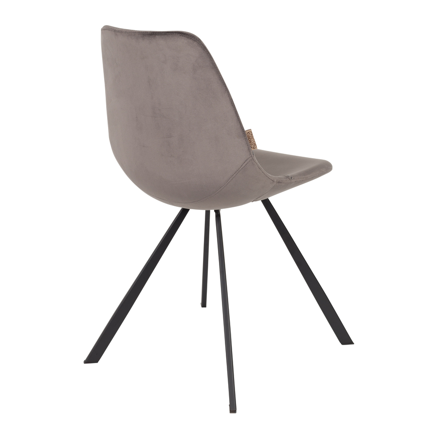 Стул Franky серый Dutchbone 1100369 - Вид №4