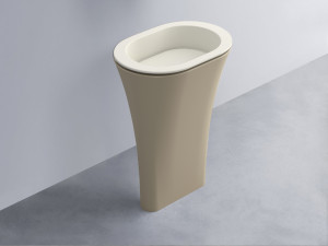 AMLA65-TL+AMPILO-TL+AMCOLO-AV Раковина Amedeo Ovale отдельностоящая cielo Enjoy + Amedeo