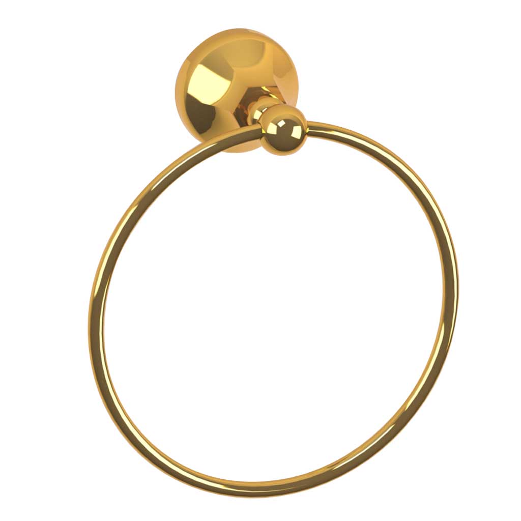 C07-510 C07-510 Кольцо для полотенца настенное ШАРЛЕТИ С РЫЧАГАМИ Cristal & Bronze CHARLÉTY À MANETTES I  - Вид №1