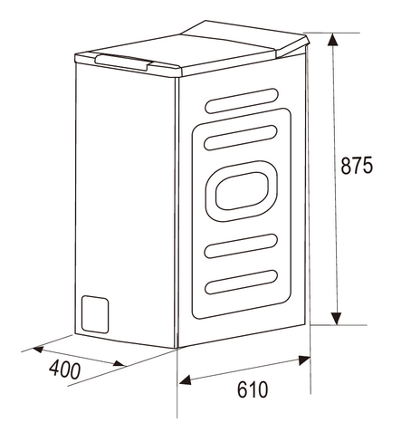 9982986 Стиральная машина ZUGEL ZWT612 белый STDN-0060224 - Вид №29