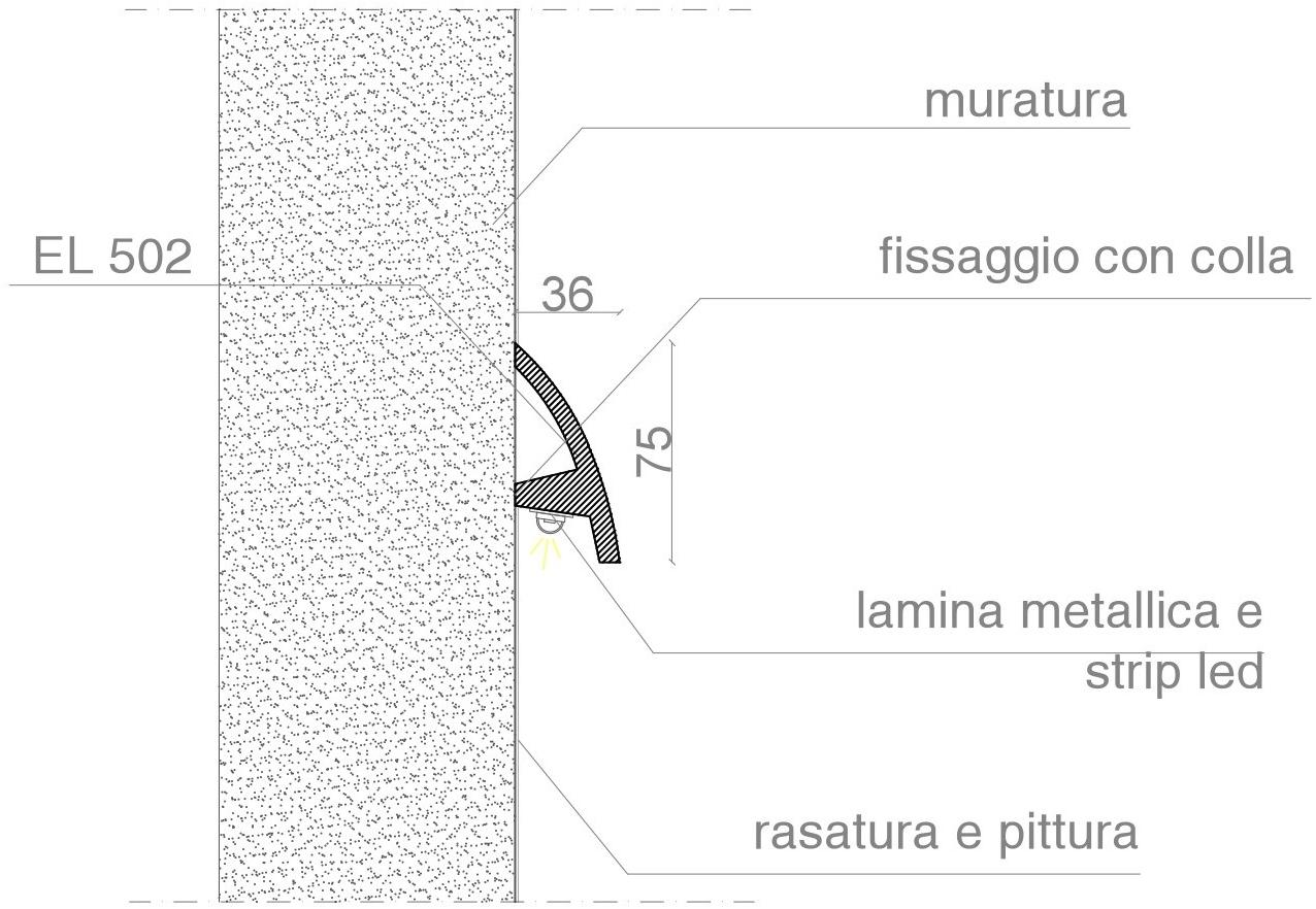 Eleni Рамка для непрямого освещения  El502  - Вид №5