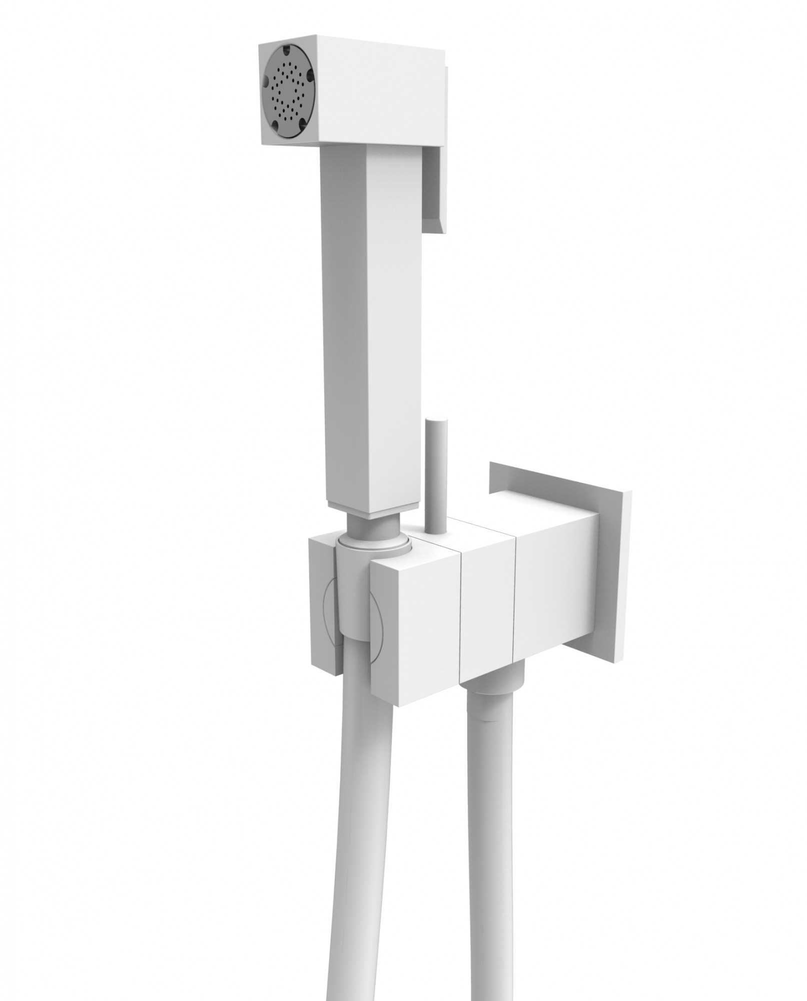 KSPAQ101-09BIO Гигиенический душ со смесителем , белый Graffio Namir 