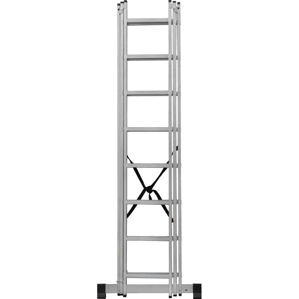 Лестница 3-секционная DILWIS 8 ступеней максимальная нагрузка 150 кг STLM-2011347 - Вид №7