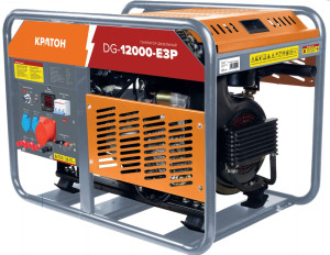 Электрогенератор  дизельный  Кратон DG-12000-E3P 9126956