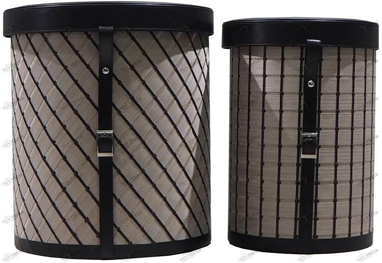 Host & Home Кожаный табурет Able sun-id-1388895