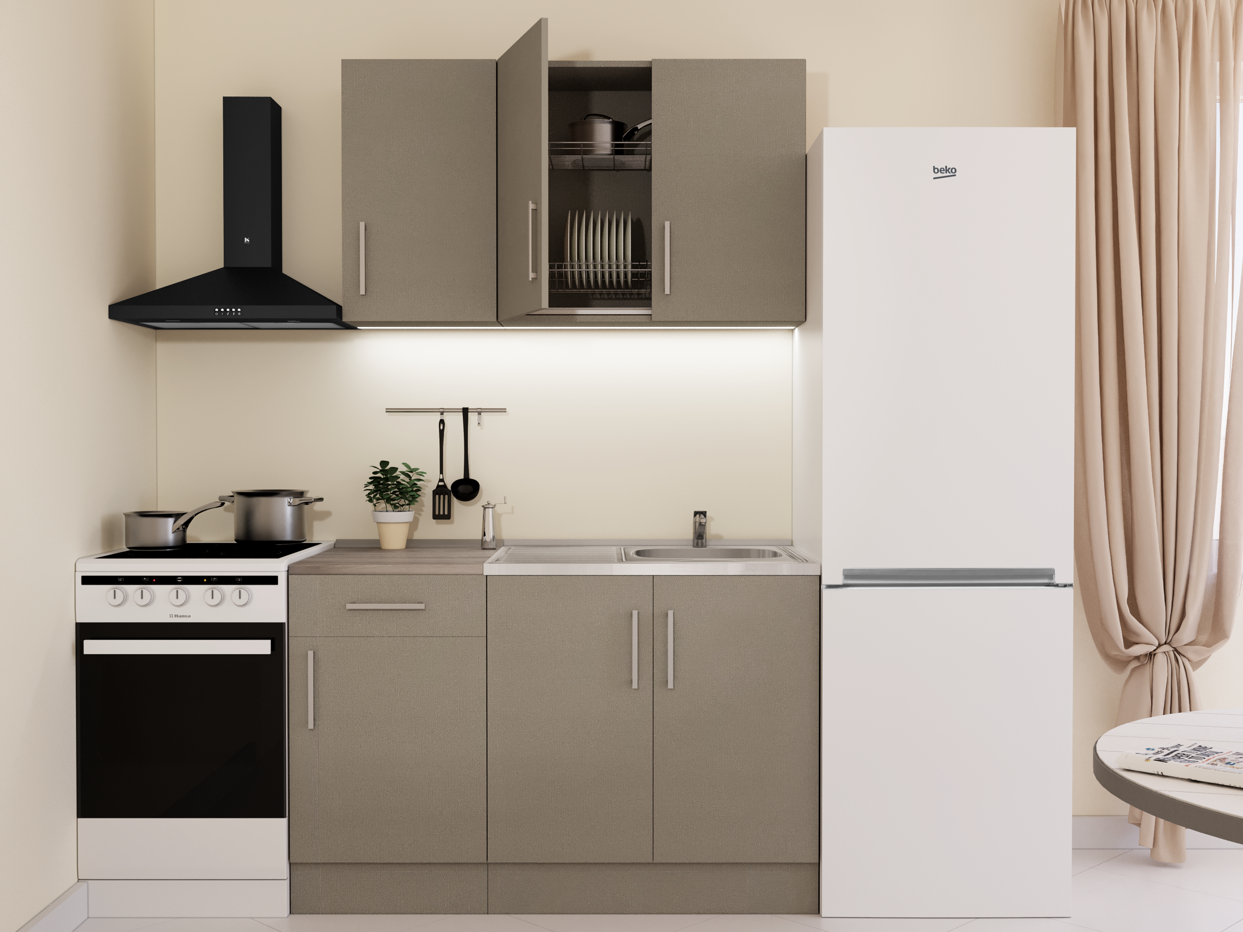 Купольная вытяжка KITLL 60 KCH 6201 - эффективное очищение воздуха на кухне 83591205 STLM-0042290 - Вид №9