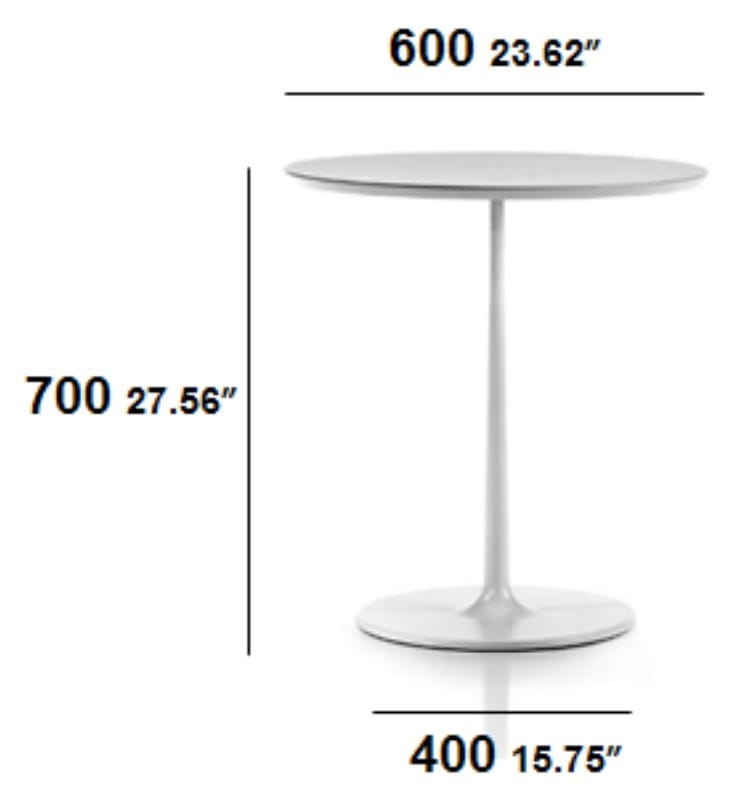 Высокий круглый журнальный столик SITIA TONDO ARCH-00105296 - Вид №11