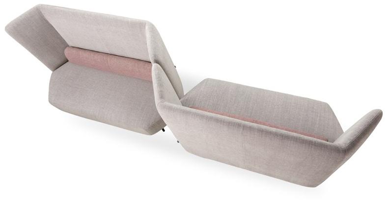 ROSSIN Диван из акриловой ткани с высокой спинкой Picco sun-id-1511056 - Вид №8