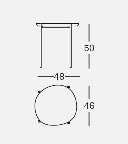 Круглый журнальный столик Zanotta NIOBE ARCH-00064073 - Вид №7