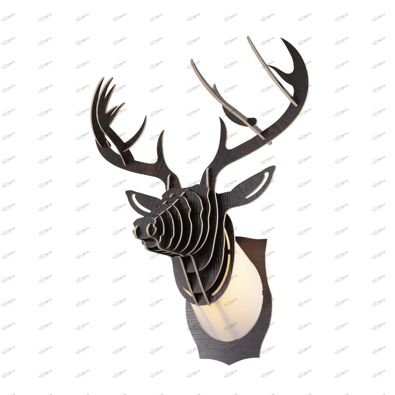 Настенный светильник Favourite Cervus 2010-1W FAVOURITE ОЛЕНЬ 103696 Коричневый 