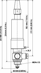 Danfoss CVС — регулятор давления для поддержания давления после клапана (после себя) Пилотн.клап.опорн.давл.CVC-M(4 - 28бар) 027B0941  - Вид №14