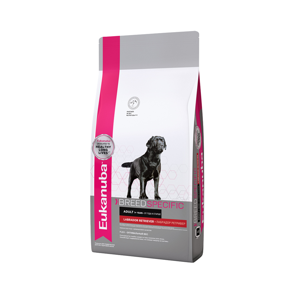 ПР0045009 Корм для собак Лабрадор-Ретривер, курица сух. 10кг Eukanuba 