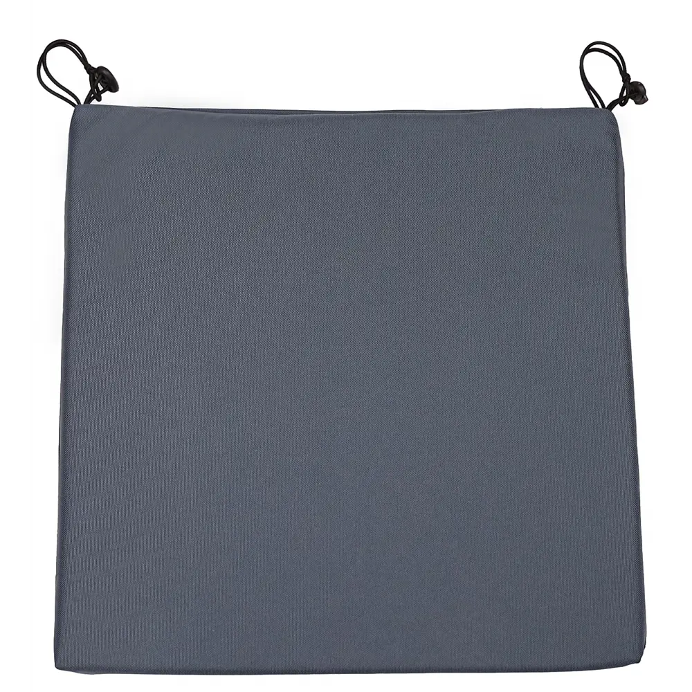 Подушка для стула Linen Way квадратная 40x40 см цвет серый STLM-2144067