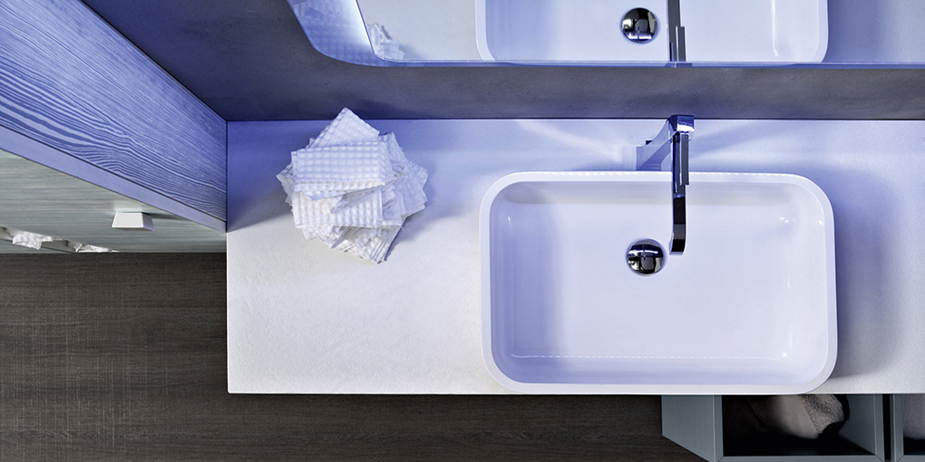 Комплект мебели для ванной Sky 128 Arbi Sky Larice Collection SKY128 - Вид №1