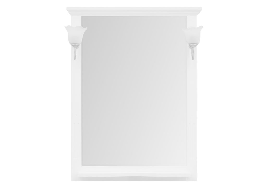 Зеркало Aquanet Лагуна 75 белый 00175306 - Вид №2