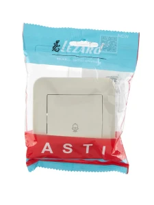 ASTI Кнопка звонка крем