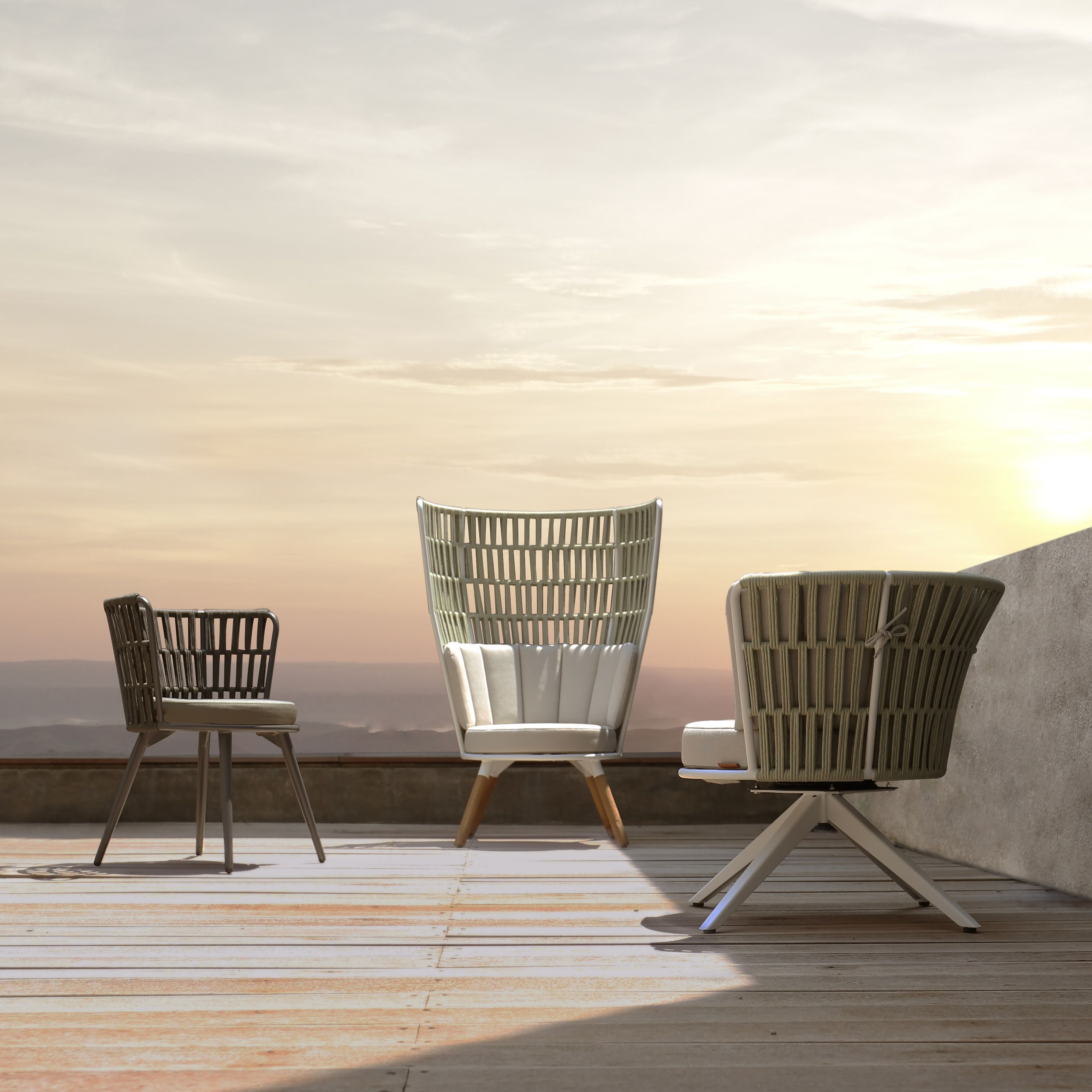 Ткань сад стул MAMAGREEN Daisy ARCH-00044510 - Вид №2