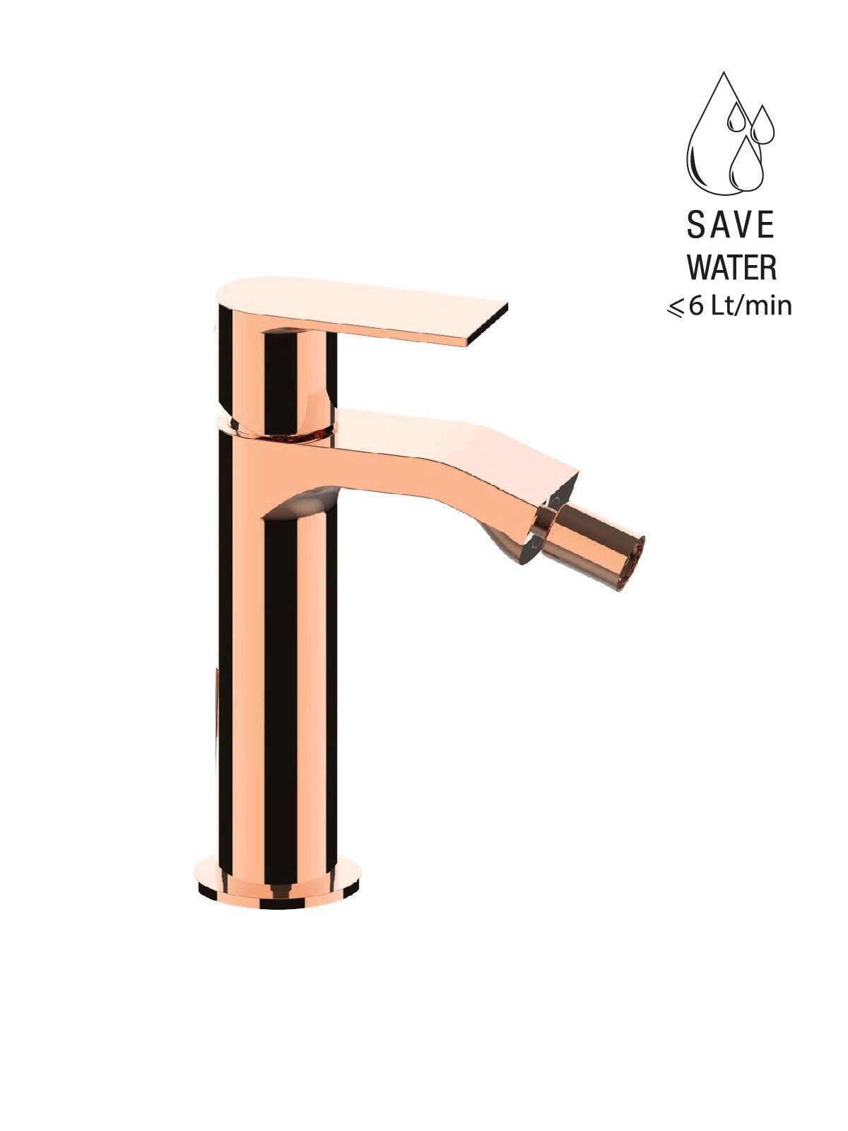 Однорычажный смеситель для биде без слива Rubinetterie Frattini Птолемей ARCH-00120735 - Вид №11