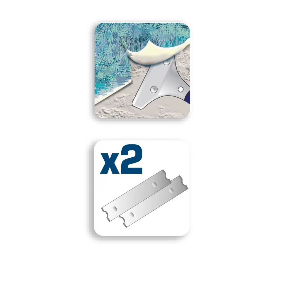 Скребок Dexter 100 мм с запасным лезвием для профессионального ремонта 83684297 STLM-0043442 - Вид №3