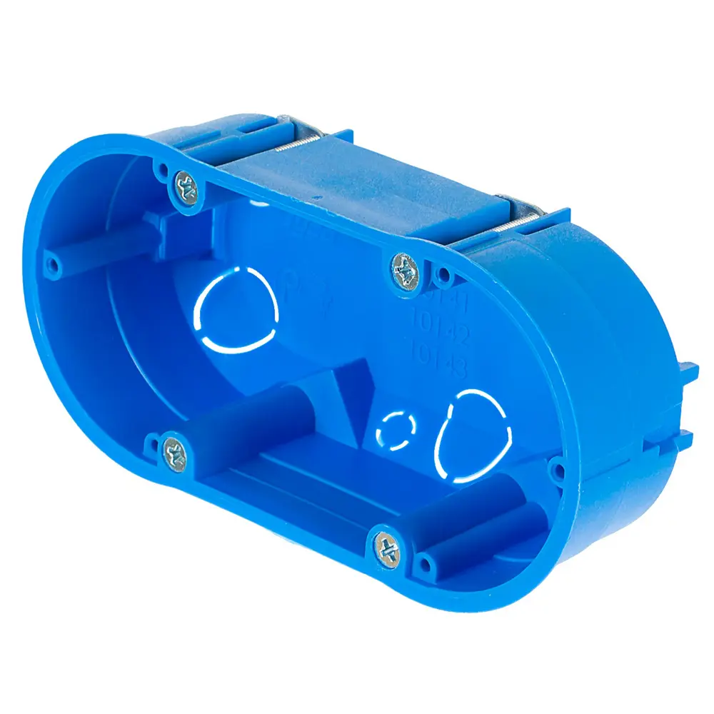 Santreyd Подрозетник двойной для гипсокартона с саморезами 12488154 STLM-1112319