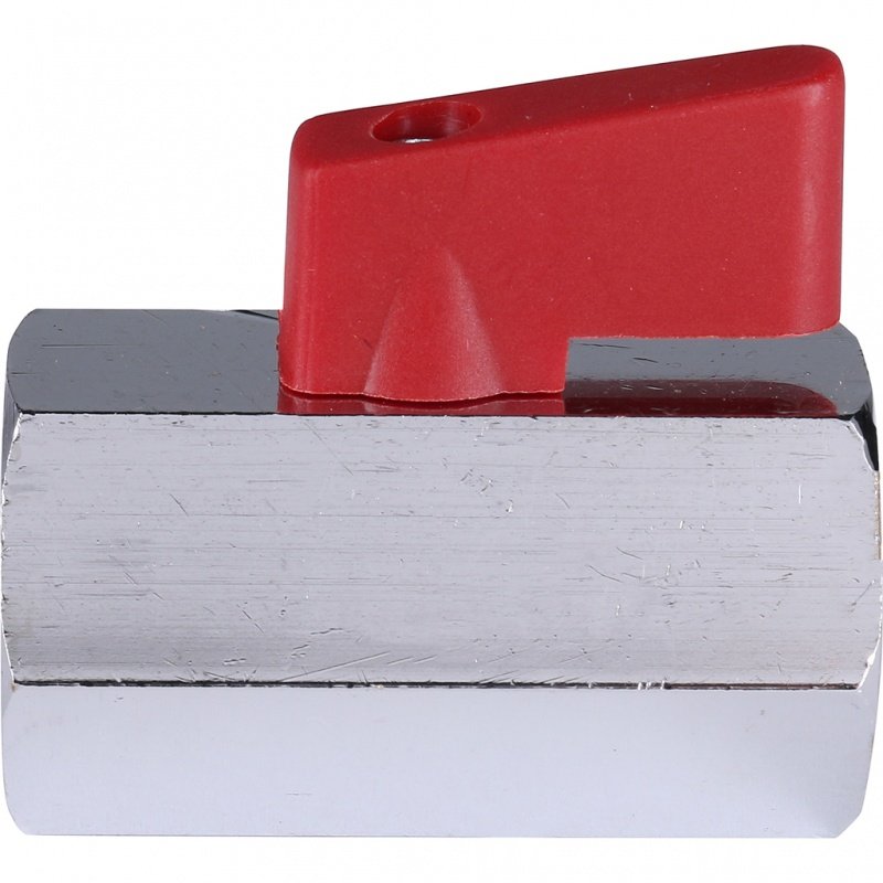 Кран шаровый STOUT ВВ Mini 1/2" стандартный проход, флажок SVB0021000015 - Вид №2