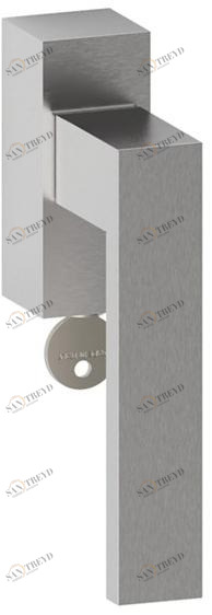 Reguitti Оконная ручка dk с замком на розетке Seattle Aq16dkt8158