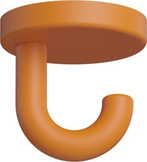 477.90B040 крюк HEWI Edition matt | Polyamid  - Вид №14