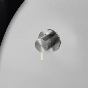 Смеситель для душа сталь матовая с серой ручкой Toki Radomonte TKI8SCIL29