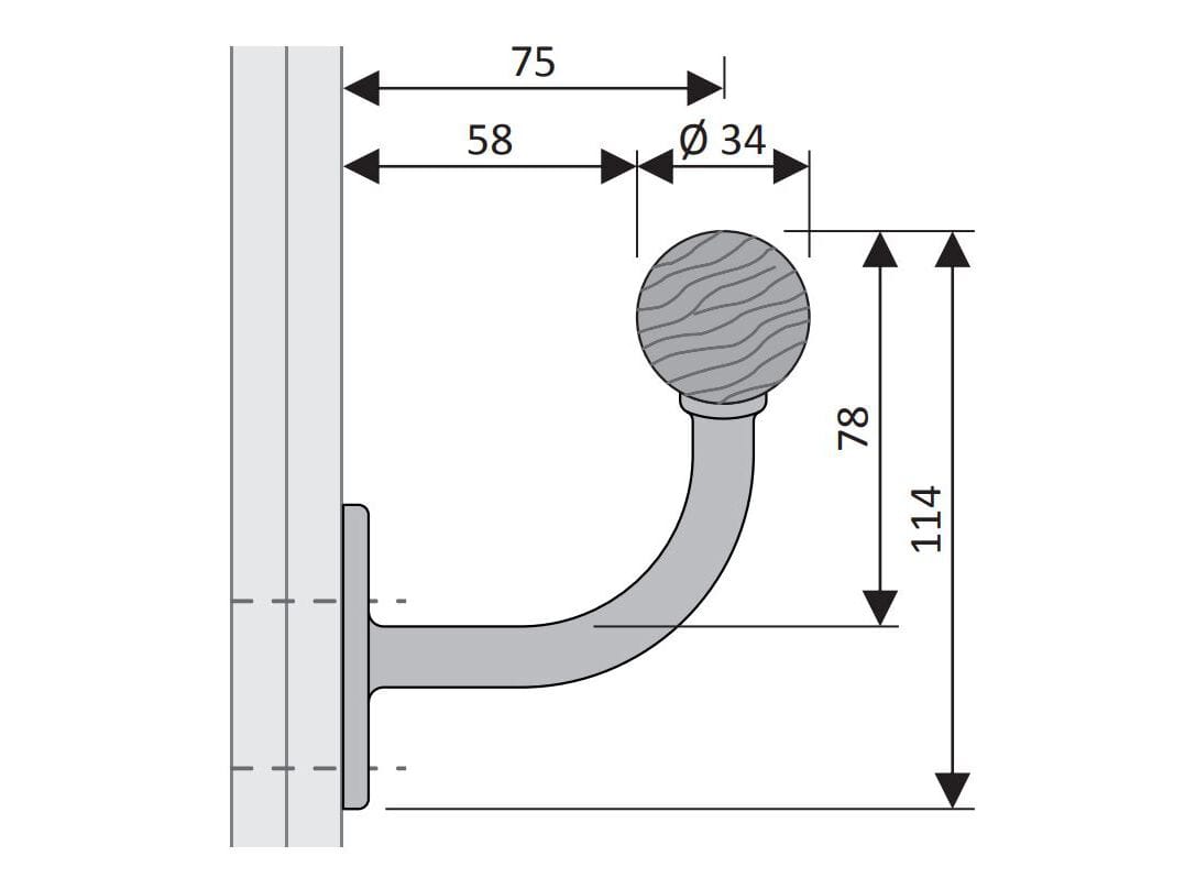 Поручни из ясеня и нержавеющей стали Styla HWS.34 ARCH-00108506 - Вид №3