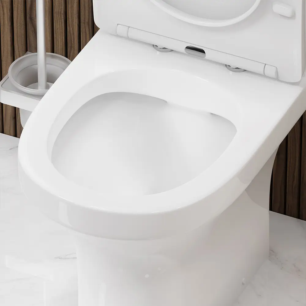 Унитаз-компакт AM.PM Moxie Flash Clean C9M8600SC, безободковый, сиденье с микролифтом, двойной смыв STLM-2075899 - Вид №3