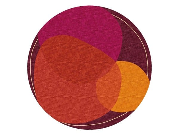 Круглый ковер ручной работы Deirdre Dyson Circular Designs ARCH-00087329