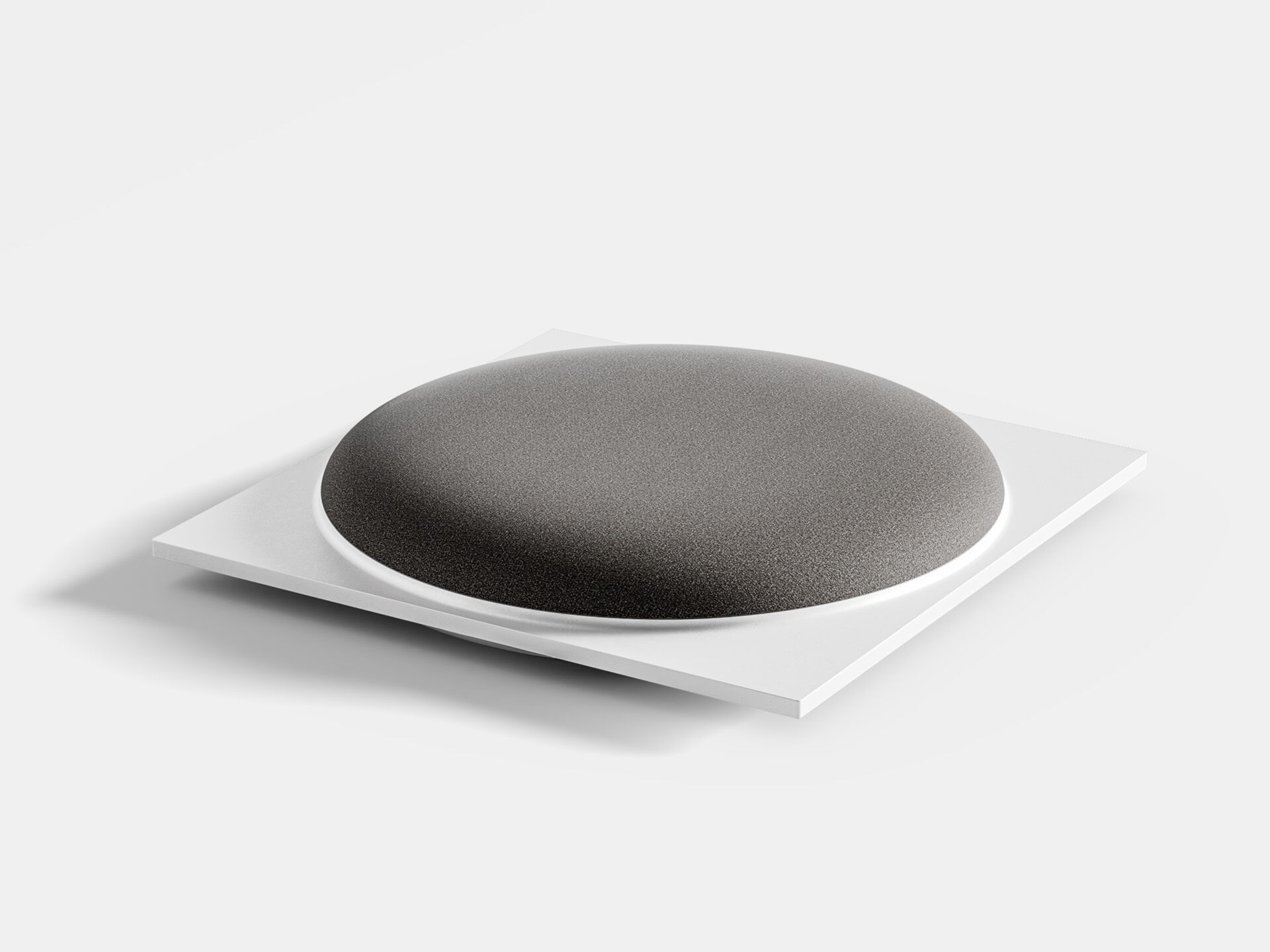 Бетонный квадратный пуф PULKRA купол ARCH-00009913 - Вид №4