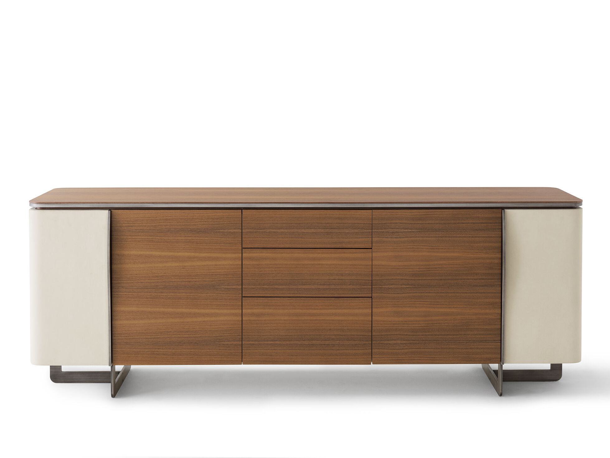 Деревянный двухсторонний низкий сервант OAK New York Suite ARCH-00136316