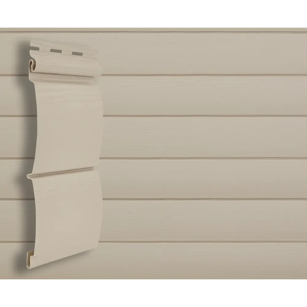 Сайдинг ПВХ MONLID блок-хаус 3 м бежевый 0.61 м² STLM-2190752