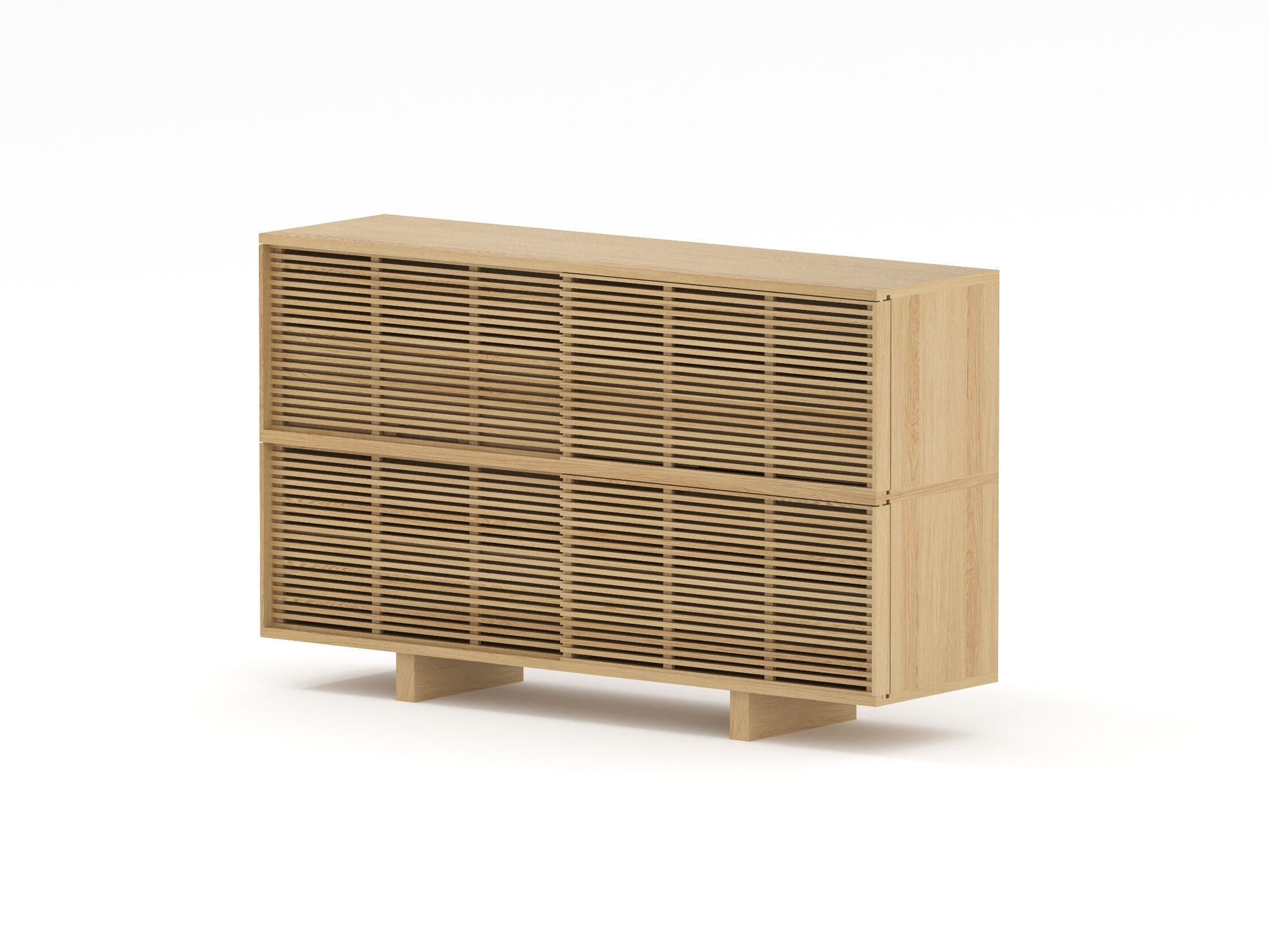 Шкаф из массива дерева с раздвижными дверями Air Division Telegramme ARCH-00116536