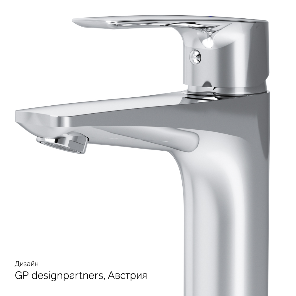 F90A02100 смеситель для умывальника хром шт. AM.PM Gem - Вид №10